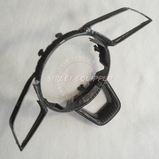 Carbon Fiber Frame - Steering Wheel with Round Airbag